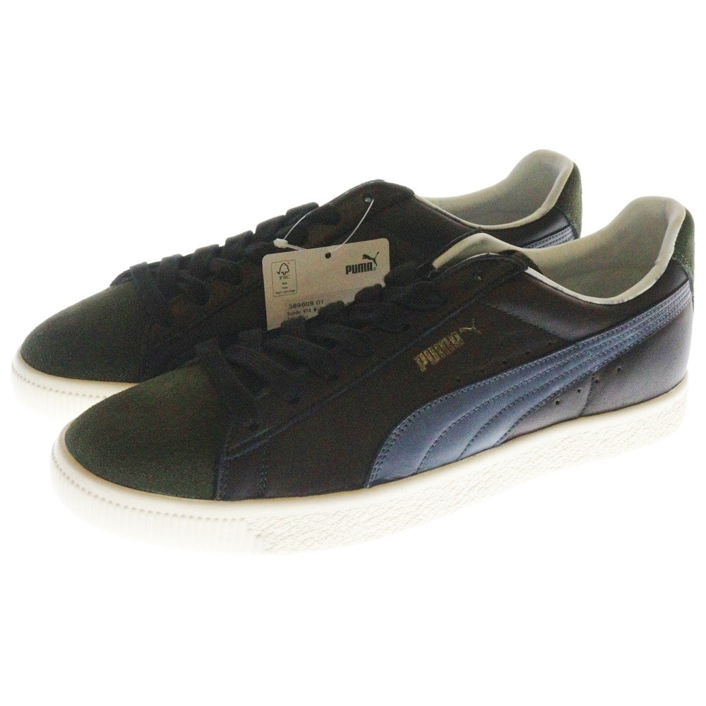 PUMA(プーマ) ×SOMA ×ATMOS SUEDE VTG MIJ ソーマ アトモス スウェードレザー ヴィンテージ メイドインジャパン ローカットスニーカー ブラック US9/27cm 389609-01