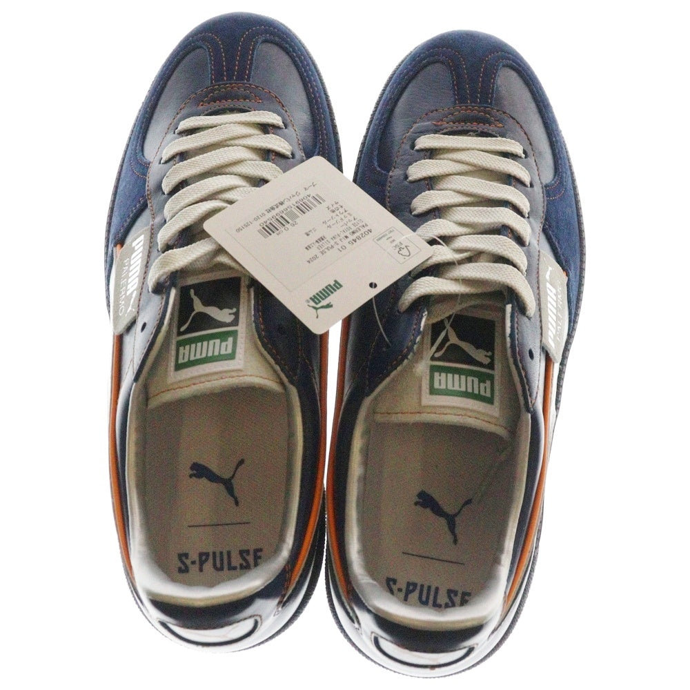 PUMA(プーマ) PALERMO MIJ S-PULSE SE 2024 パレルモ 清水エスパルズ J2優勝記念 ローカットスニーカー ネイビー US8/26cm 402845-01