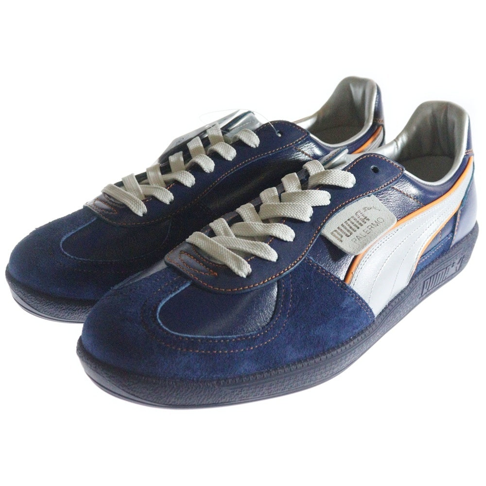 PUMA(プーマ) PALERMO MIJ S-PULSE SE 2024 パレルモ 清水エスパルズ J2優勝記念 ローカットスニーカー ネイビー US9/27cm 402845-01