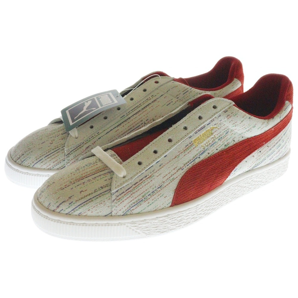 PUMA(プーマ) SUEDE CLASSIC MIJ SPECTRA スウェード クラシック ローカットスニーカー レッド/ホワイト US8.5/26.5cm 384170-01