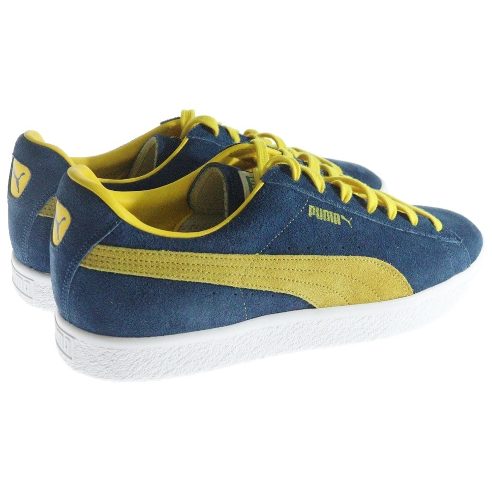 PUMA(プーマ) SUEDE VTG MIJ スウェードレザー ヴィンテージ ローカットスニーカー ブルー/イエロー US9/27cm 387221-02