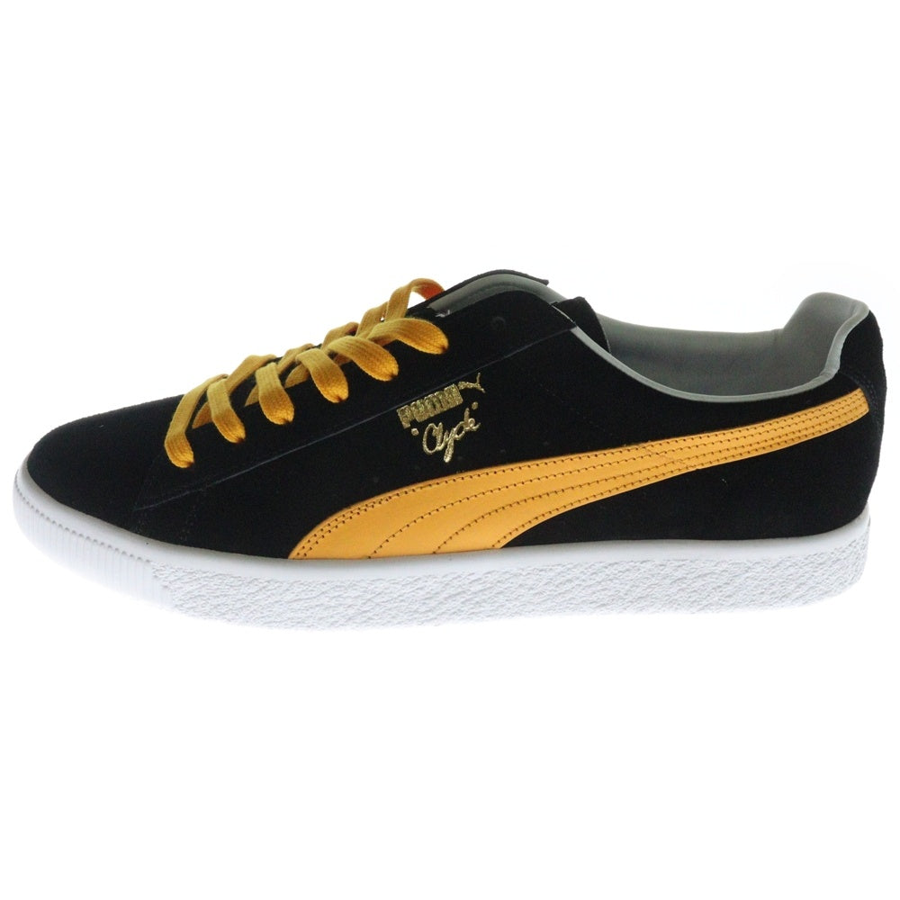 PUMA(プーマ) CLYDE CLYDEZILLA MIJ クライド クライドジラ スウェードレザー ローカットスニーカー ブラック US9/27cm 394614-01