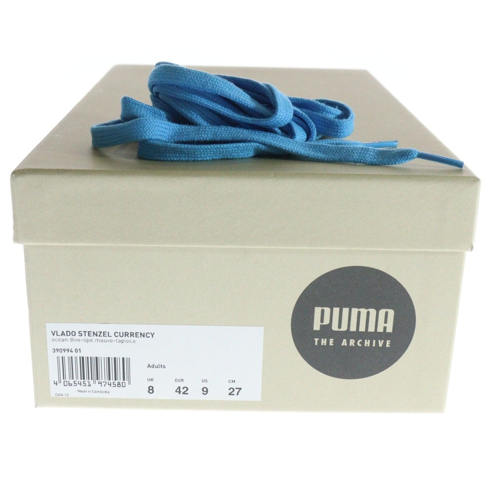 PUMA(プーマ) VLADO STENZEL CURRENCY ヴラド シュテンツェル カレンシー スウェードレザー ローカットスニーカー ブルー US9/27cm 390994-01