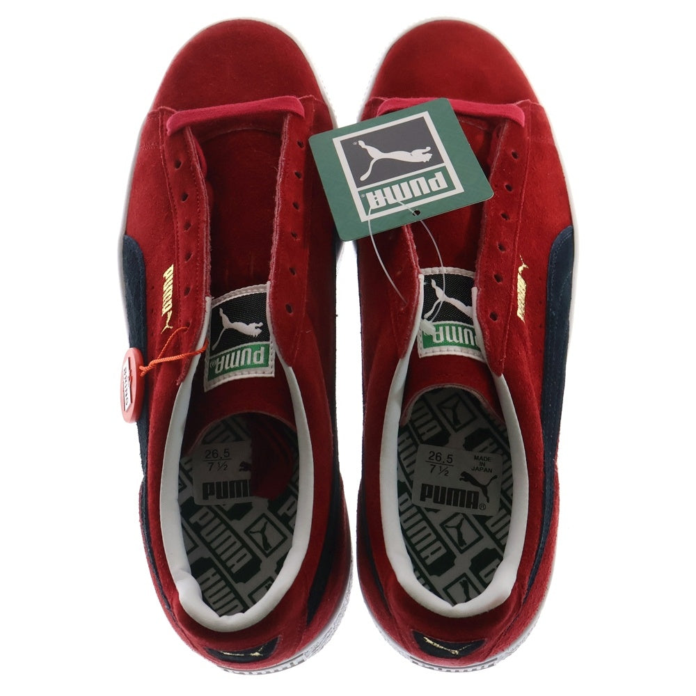 PUMA(プーマ) SUEDE VTG MIJ RETRO スウェードレザー ヴィンテージ レトロ ローカットスニーカー レッド US8.5/26.5cm 380537-02