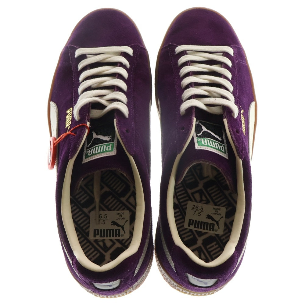 PUMA(プーマ) ×BILLYS SUEDE VTG MIJ スウェード ヴィンテージ ローカットスニーカー パープル US8.5/26.5cm 385930-01