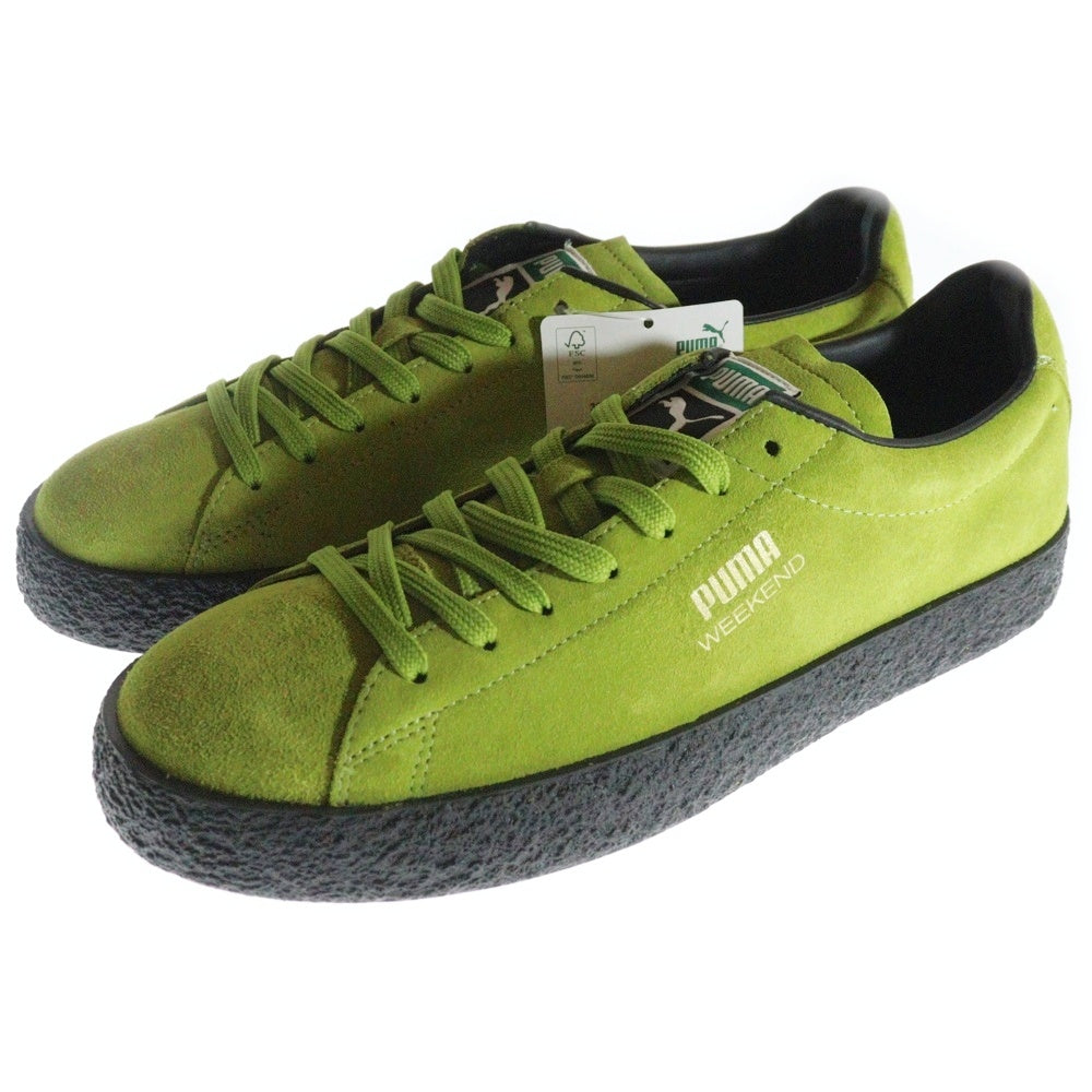 PUMA(プーマ) WEEKEND TART APPLE ウィークエンド スウェードレザー ローカットスニーカー グリーン US9/27cm 387251-01