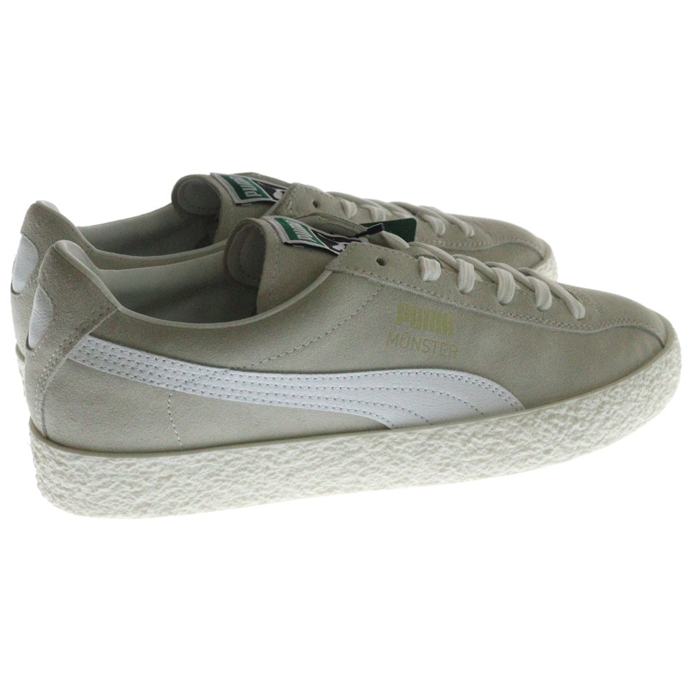 PUMA(プーマ) MUENSTER CLASSIC ミュンスター クラシック スウェード ローカットスニーカー ベージュ US9/27cm 383406-01