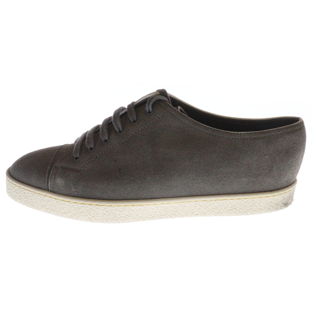 JOHN LOBB(ジョンロブ) スウェードレザー ローカットスニーカー グレー