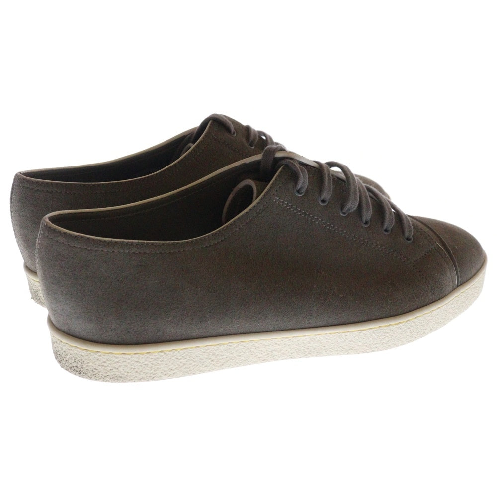 JOHN LOBB(ジョンロブ) スウェードレザー ローカットスニーカー グレー