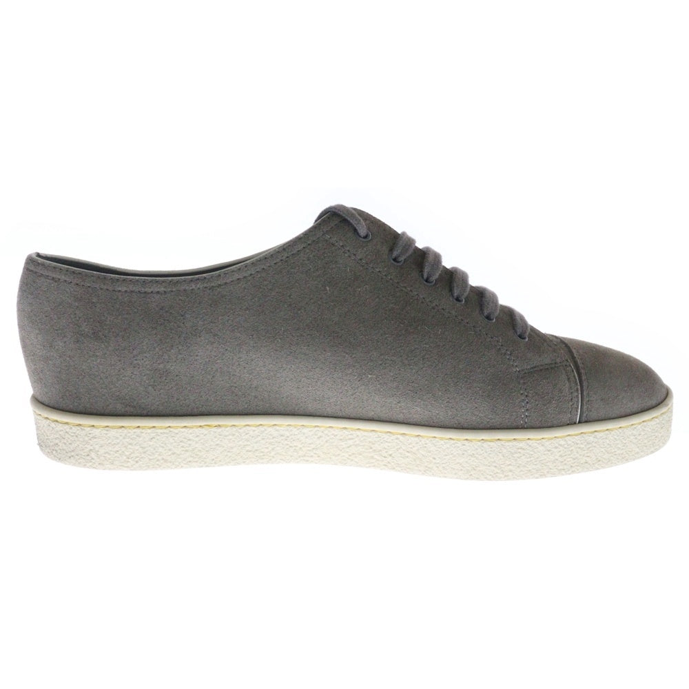 JOHN LOBB(ジョンロブ) スウェードレザー ローカットスニーカー グレー