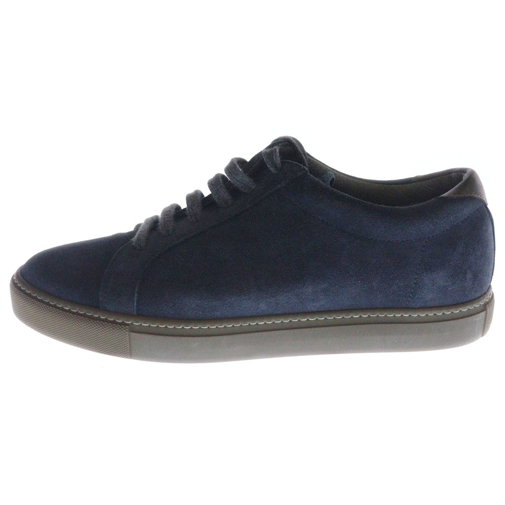 BRUNELLO CUCINELLI(ブルネロクチネリ) スウェードレザー ローカットスニーカー ネイビー