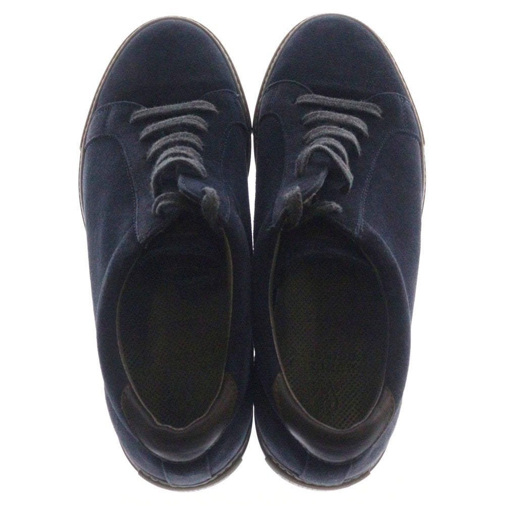 BRUNELLO CUCINELLI(ブルネロクチネリ) スウェードレザー ローカットスニーカー ネイビー