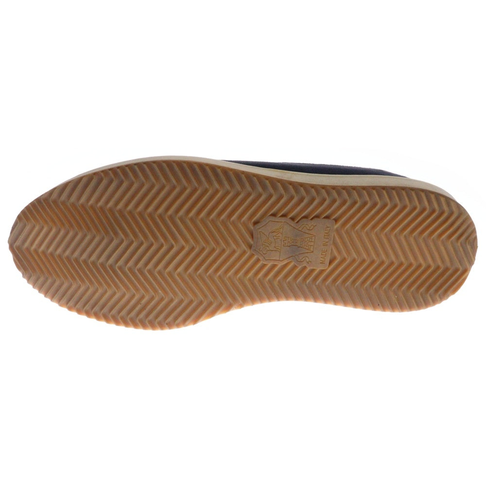 BRUNELLO CUCINELLI(ブルネロクチネリ) ヌバック レザー ローカットスニーカー ブルー