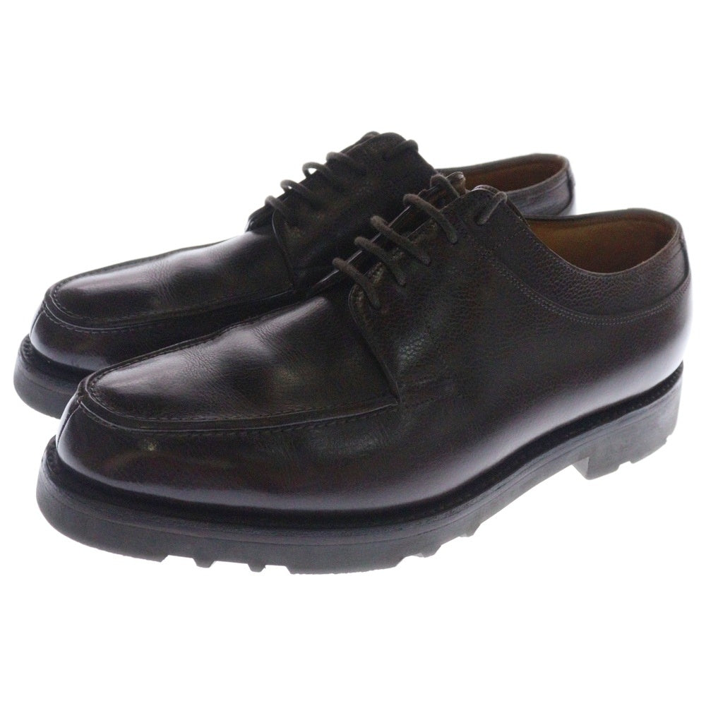 JOHN LOBB(ジョンロブ) BARROS バロス Uチップ ラウンドトゥ レザー ビジネスシューズ ブラウン