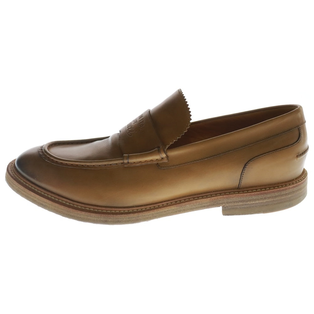 GUCCI(グッチ) レザー コインローファー ブラウン 262079
