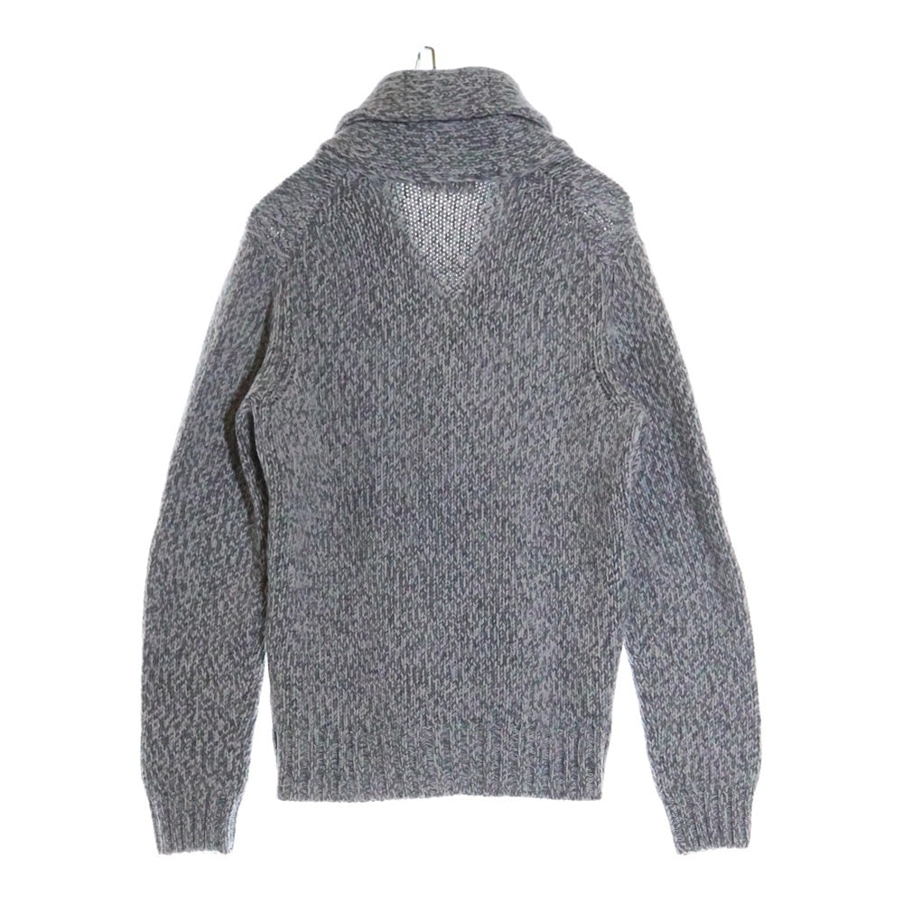 Cruciani(クルチアーニ) ショールカラー カシミヤ ニットカーディガン グレー CU7014