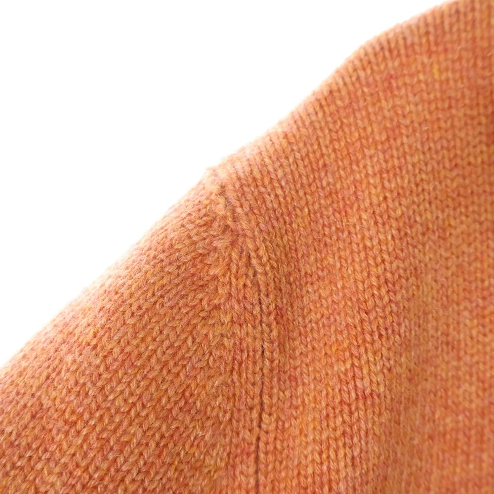 BRUNELLO CUCINELLI(ブルネロクチネリ) カシミヤ ウール ニット セーター オレンジ
