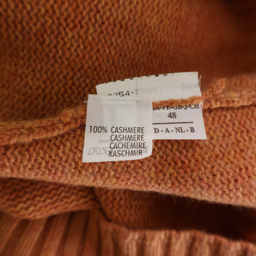 BRUNELLO CUCINELLI(ブルネロクチネリ) カシミヤ ウール ニット セーター オレンジ