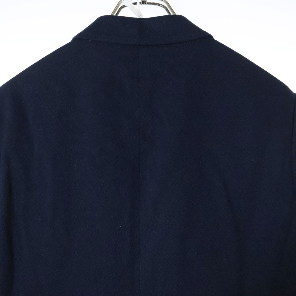 PRADA(プラダ) コットン 2B ノッチドラペル テーラードジャケット ネイビー SD010H S151 1AVC