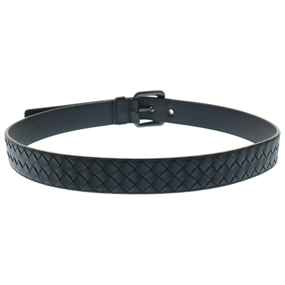 BOTTEGA VENETA(ボッテガヴェネタ) イントレチャート レザーベルト ブラック 271932