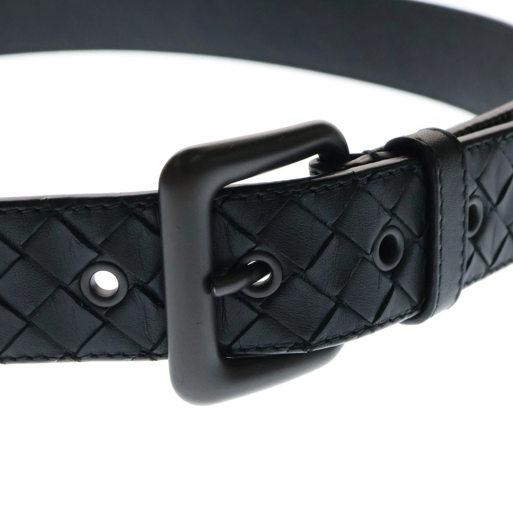 BOTTEGA VENETA(ボッテガヴェネタ) イントレチャート レザーベルト ブラック 271932