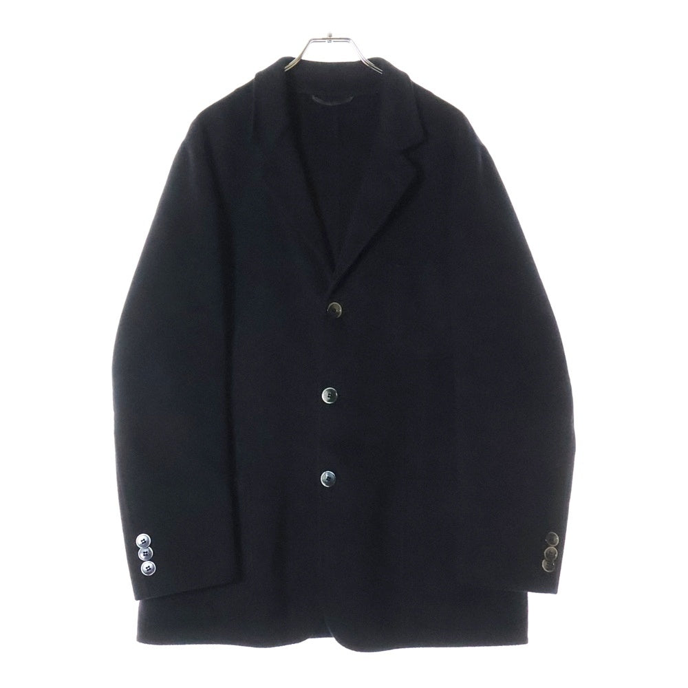 HERNO(ヘルノ) カシミヤ 3B ノッチドラペル シングルテーラードジャケット ブラック