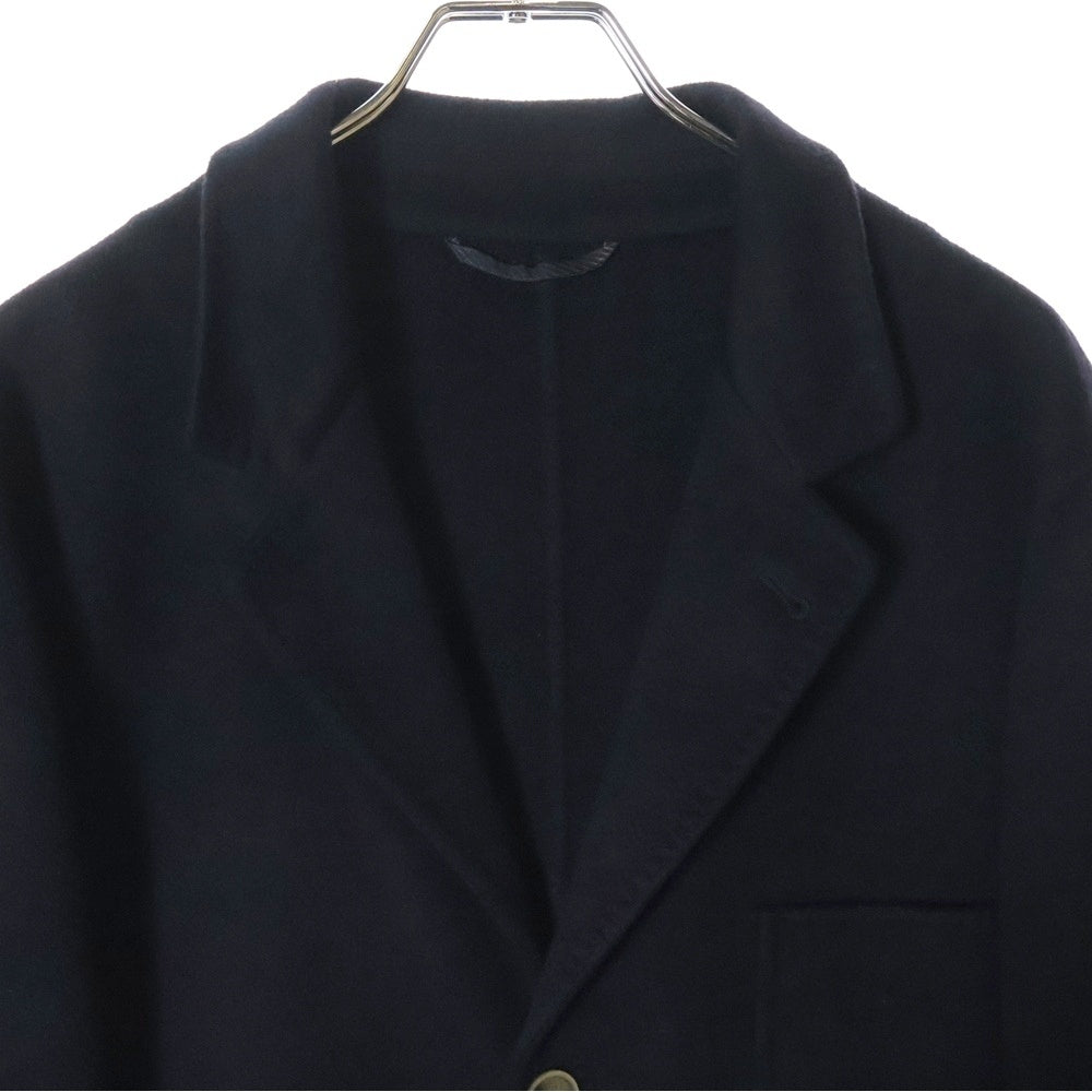 HERNO(ヘルノ) カシミヤ 3B ノッチドラペル シングルテーラードジャケット ブラック