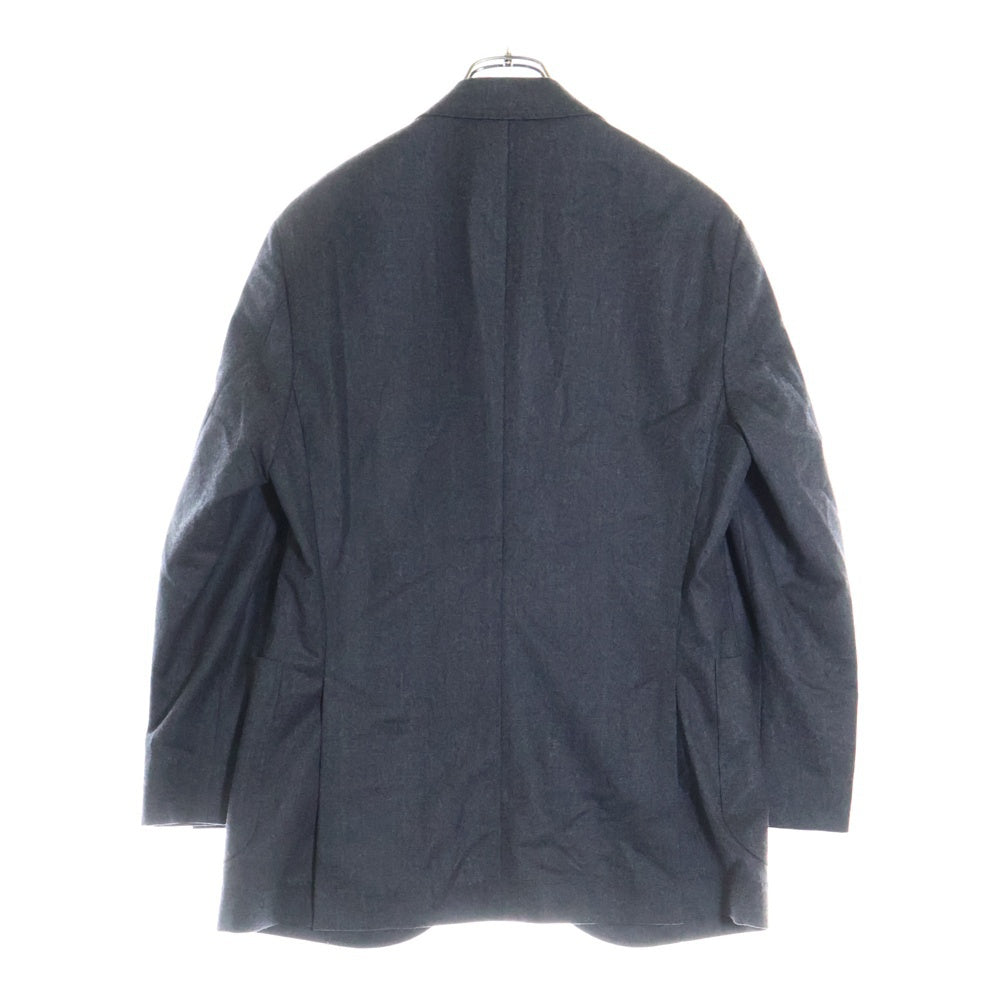 BRUNELLO CUCINELLI(ブルネロクチネリ) ピーグドラペル 3B ウール テーラードジャケット グレー