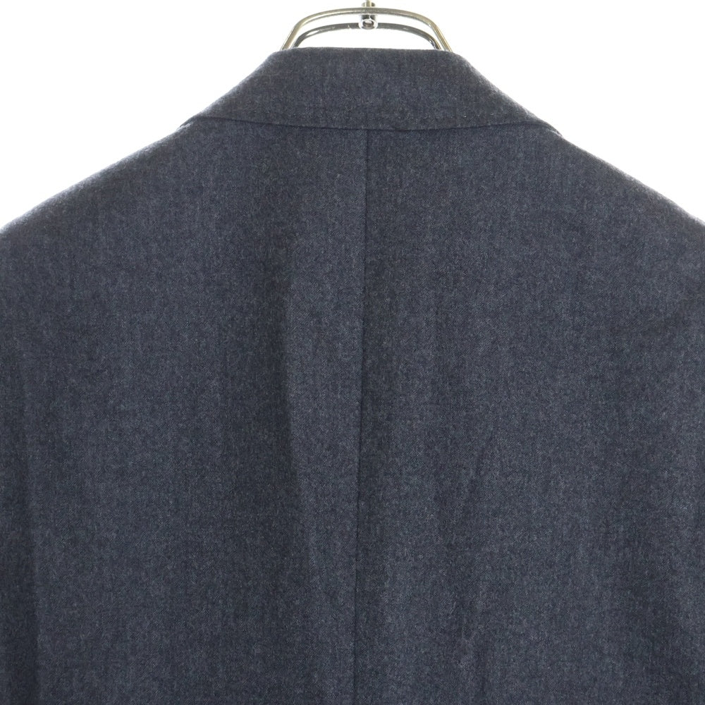 BRUNELLO CUCINELLI(ブルネロクチネリ) ピーグドラペル 3B ウール テーラードジャケット グレー