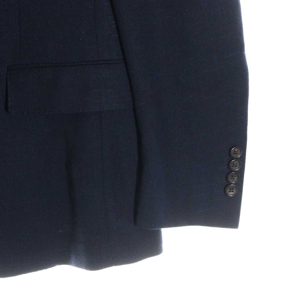 POLO RALPH LAUREN(ポロラルフローレン) ポリエステル ウール ノッチドラペル 2B テーラードジャケット ネイビー 200013615