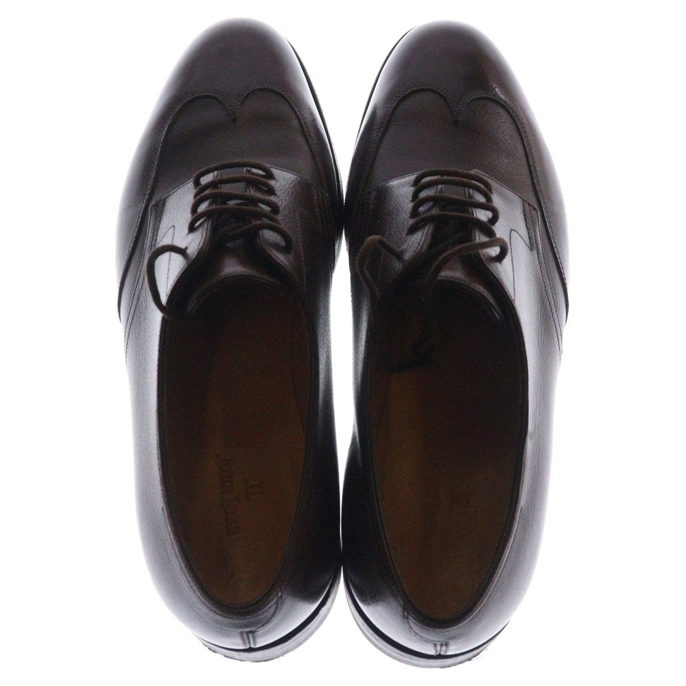 JOHN LOBB(ジョンロブ) ウィングチップ レザー ビジネスシューズ ドレスシューズ ブラウン 5495