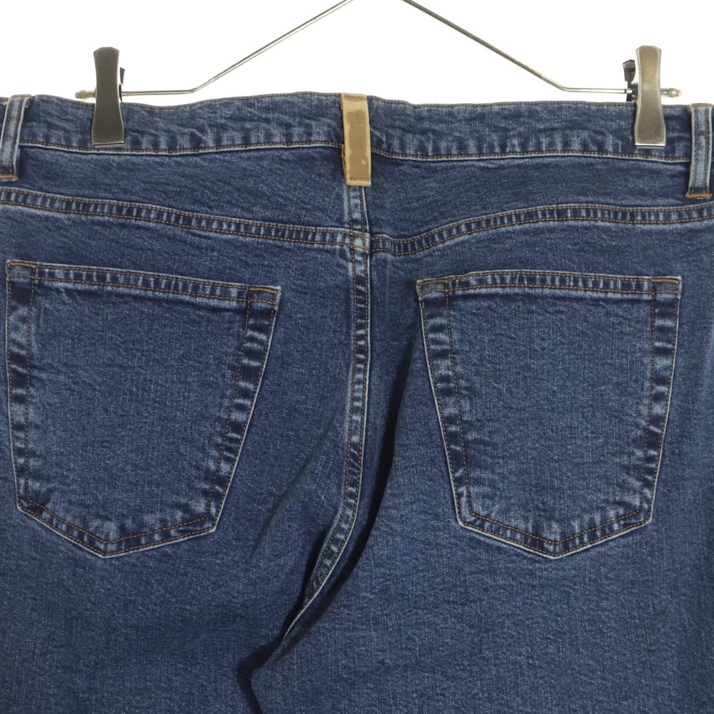 Loro Piana(ロロピアーナ) ジップフライ ストレート デニムパンツ インディゴ