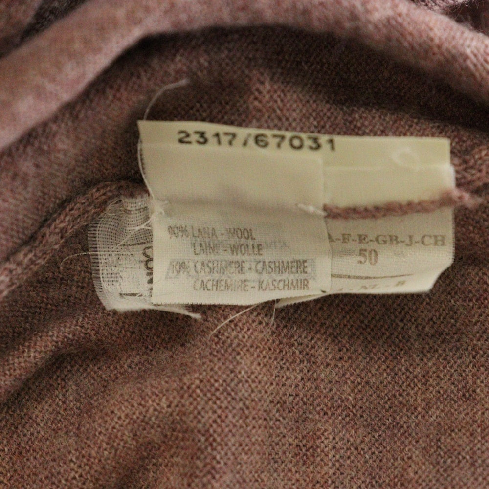 BRUNELLO CUCINELLI(ブルネロクチネリ) コットン Vネック ニット セーター パープル