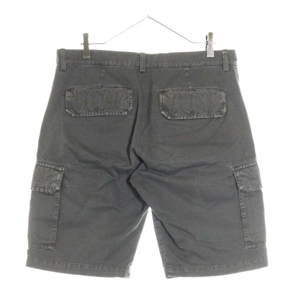 BRUNELLO CUCINELLI(ブルネロクチネリ) コットン ジップフライ カーゴ ショートパンツ ハーフパンツ ショーツ グレー DK92939