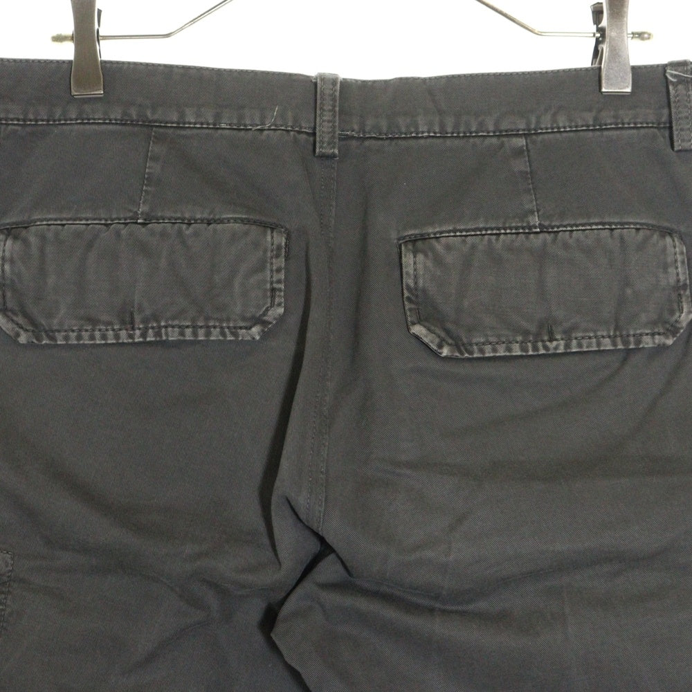 BRUNELLO CUCINELLI(ブルネロクチネリ) コットン ジップフライ カーゴ ショートパンツ ハーフパンツ ショーツ グレー DK92939