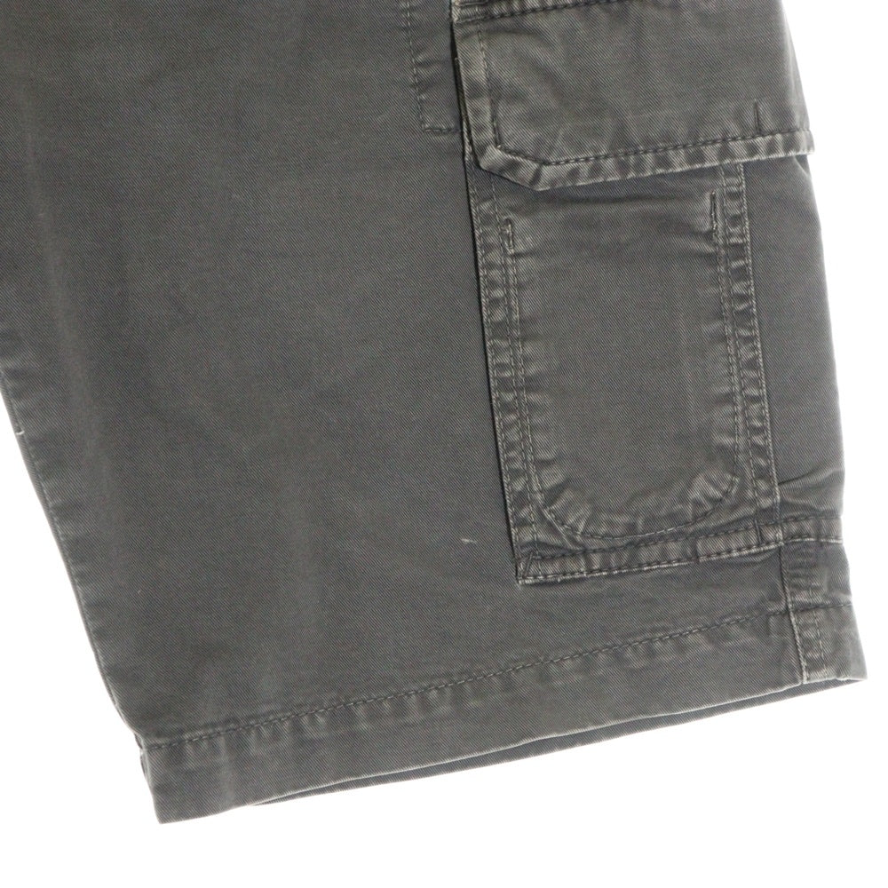 BRUNELLO CUCINELLI(ブルネロクチネリ) コットン ジップフライ カーゴ ショートパンツ ハーフパンツ ショーツ グレー DK92939