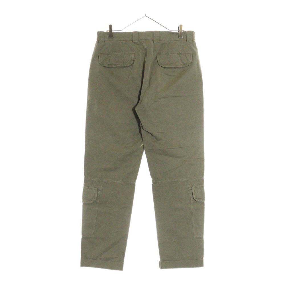 BRUNELLO CUCINELLI(ブルネロクチネリ) LEISURE FIT コットン ジップフライ カーゴパンツ カーキ DB91921