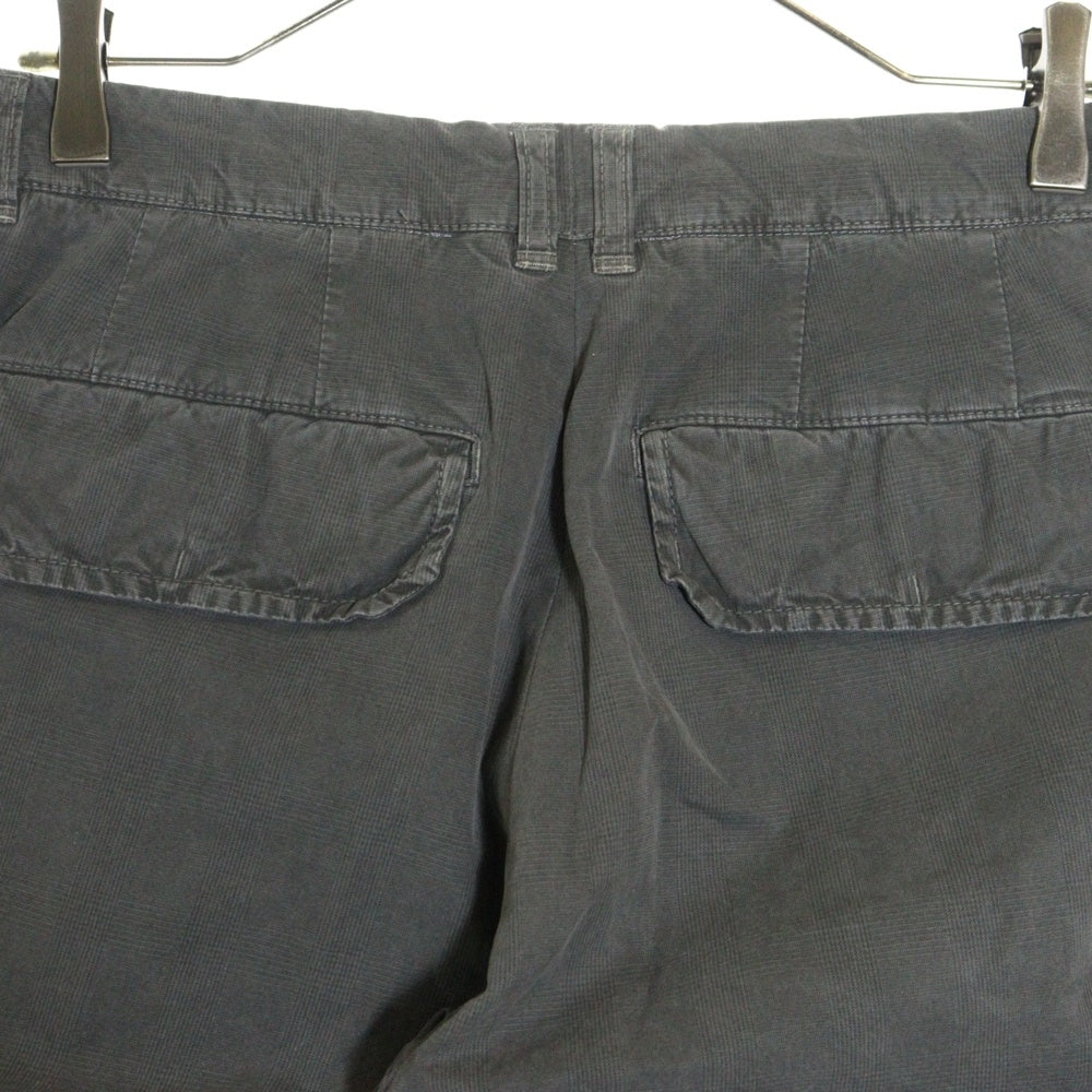 BRUNELLO CUCINELLI(ブルネロクチネリ) コットン ジップフライ カーゴパンツ グレー DK92922