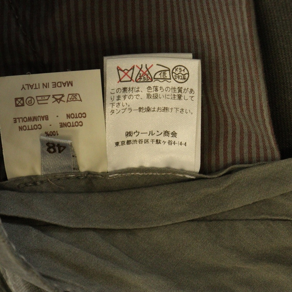 BRUNELLO CUCINELLI(ブルネロクチネリ) コットン ジップフライ カーゴパンツ グレー DK92922
