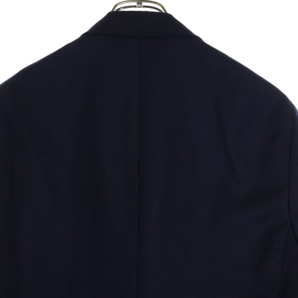 BRUNELLO CUCINELLI(ブルネロクチネリ) ノッチドラペル 2B バージンウール テーラードジャケット ネイビー