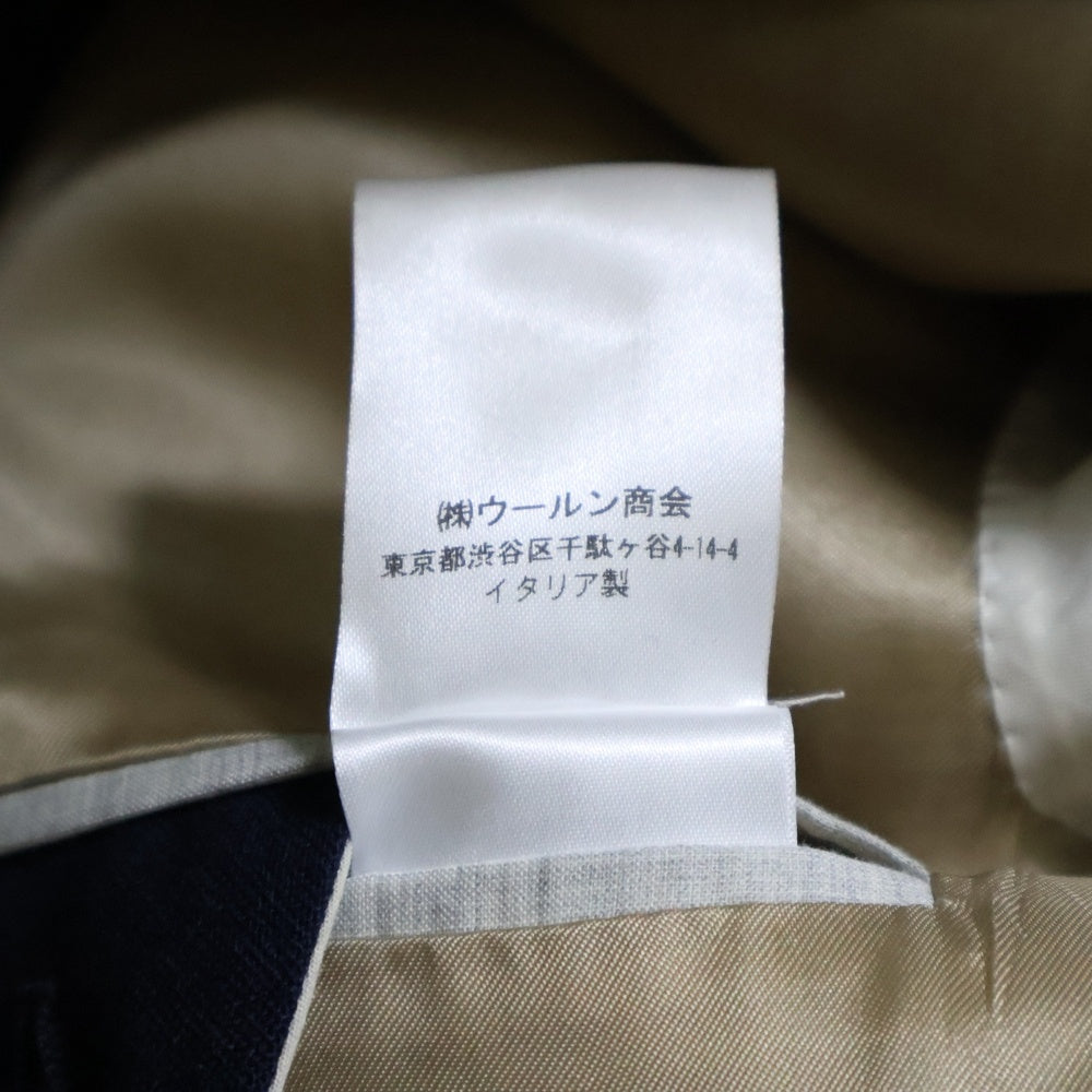 BRUNELLO CUCINELLI(ブルネロクチネリ) ノッチドラペル 3B エルボーパッチ カシミヤ テーラードジャケット ネイビー DK97512