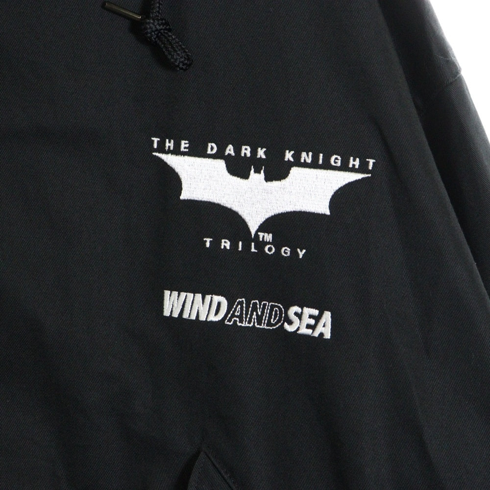 WIND AND SEA(ウィンダンシー) ×THE DARK KNIGHT THE JOKER MASCOTOKDS COAT ザダークナイト ジョーカー グラフィックフォトプリント ロングコート ジャケット WDS-C-JOKR-24-Q1-TP-01