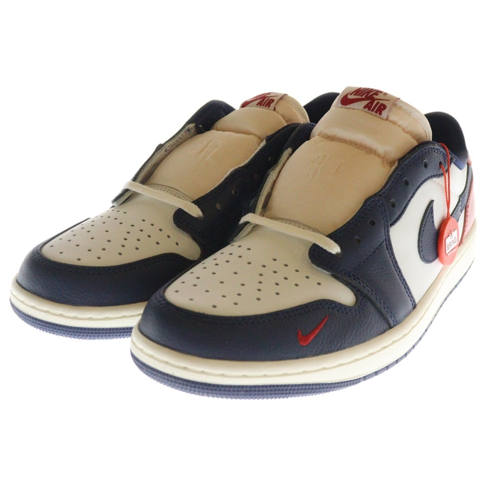 NIKE(ナイキ) AIR JORDAN 1 RETRO LOW OG エアジョーダン1 ローカットスニーカー ネイビー/レッド US11/29cm HQ2993-100