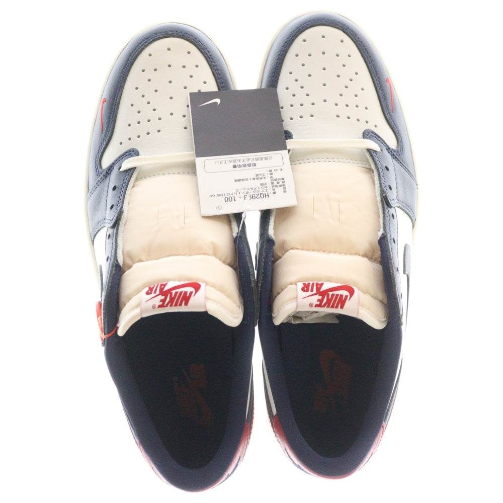 NIKE(ナイキ) AIR JORDAN 1 RETRO LOW OG エアジョーダン1 ローカットスニーカー ネイビー/レッド US11/29cm HQ2993-100