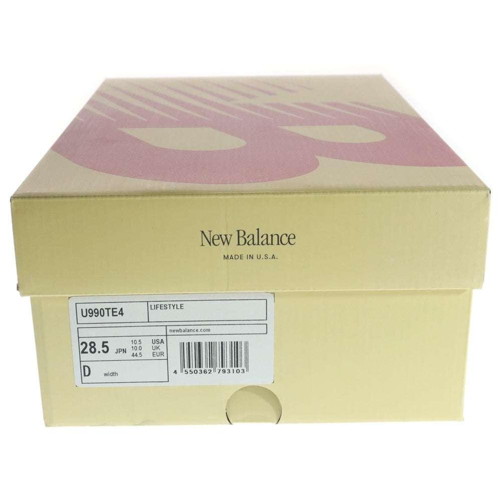 New Balance(ニューバランス) U990TE4 990V4 ローカットスニーカー ベージュ US10.5/28.5cm