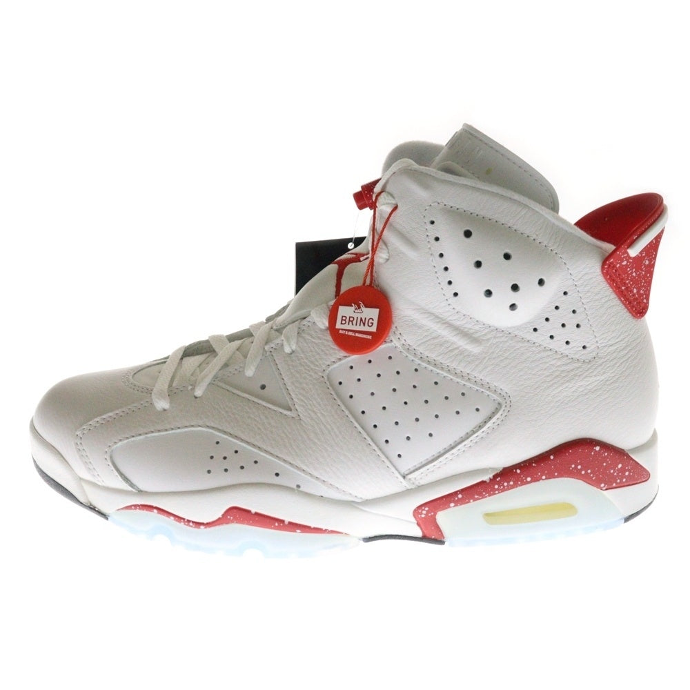 NIKE(ナイキ) AIR JORDAN 6 RETRO WHITE UNIVERSITY RED OREO エアジョーダン6 ユニバーシティレッド オレオ ハイカットスニーカー ホワイト/レッド US11/29cm CT8529-162
