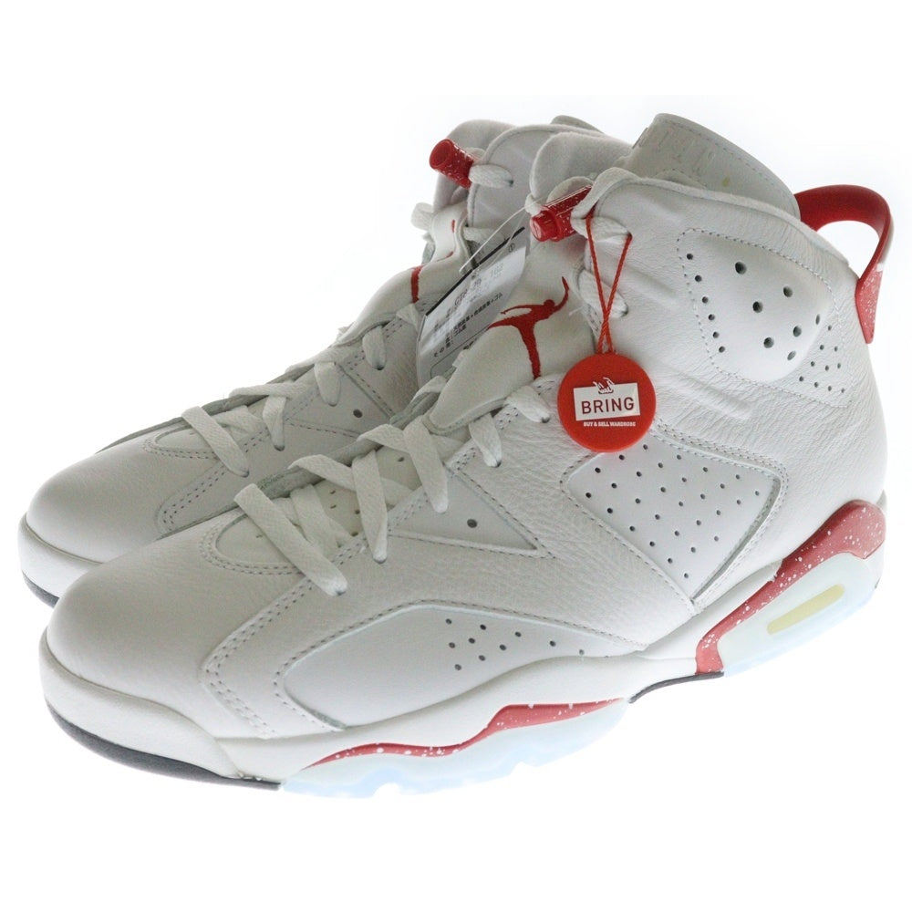 NIKE(ナイキ) AIR JORDAN 6 RETRO WHITE UNIVERSITY RED OREO エアジョーダン6 ユニバーシティレッド オレオ ハイカットスニーカー ホワイト/レッド US11/29cm CT8529-162