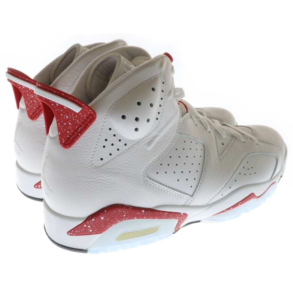 NIKE(ナイキ) AIR JORDAN 6 RETRO WHITE UNIVERSITY RED OREO エアジョーダン6 ユニバーシティレッド オレオ ハイカットスニーカー ホワイト/レッド US11/29cm CT8529-162
