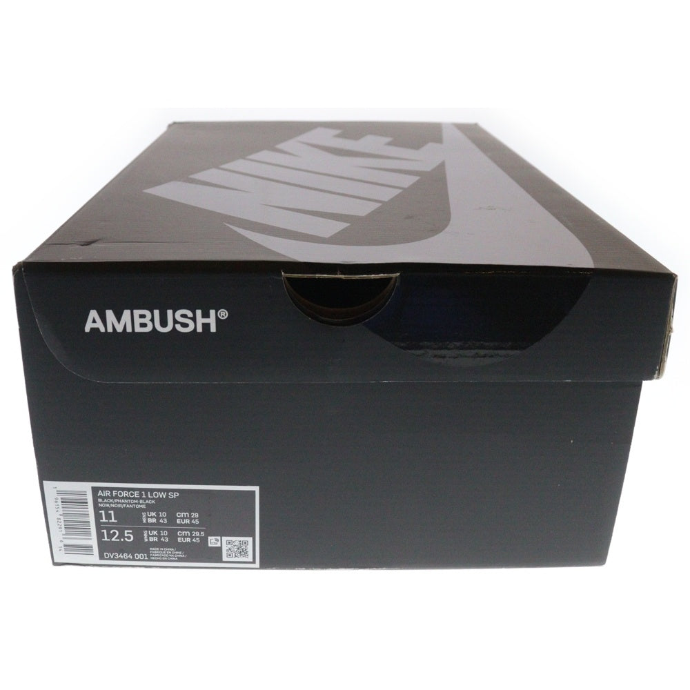 NIKE(ナイキ) ×AMBUSH AIR FORCE 1 LOW SP アンブッシュ エアフォース1 ローカットスニーカー ブラック US11/29cm DV3464-001