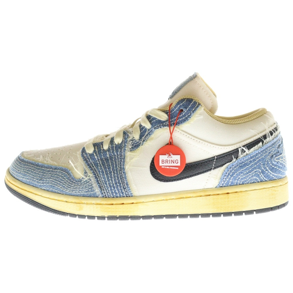 NIKE(ナイキ) AIR JORDAN1 LOW SE World Make Japan エアジョーダン1 ワールドメイクジャパン ローカットスニーカー ブルー/ホワイト US11/29cm FN7670-493